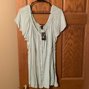 Torrid button front babydoll